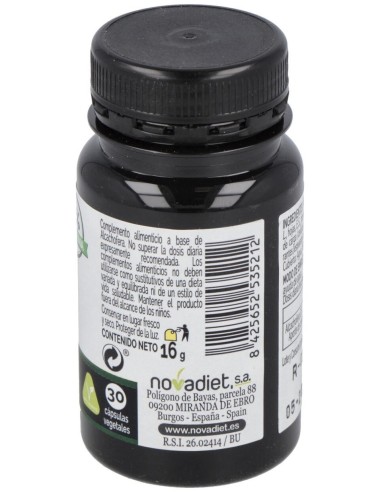 Alcachofera Envase de 30 cápsulas vegetales. de Novadiet