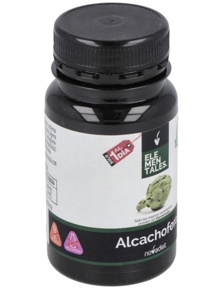 Alcachofera Envase de 30 cápsulas vegetales. de Novadiet