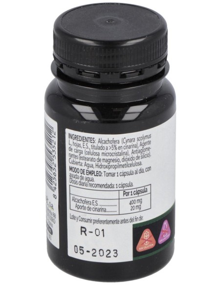 Alcachofera Envase de 30 cápsulas vegetales. de Novadiet