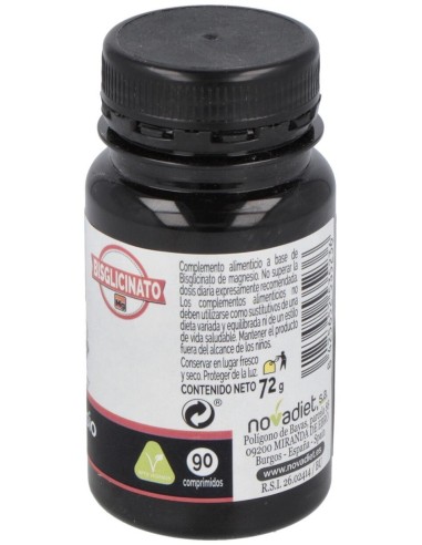 Magnesio Envase de 90 comprimidos. de Novadiet
