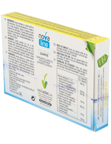 Garfe 60Caps.Veg. de Novadiet
