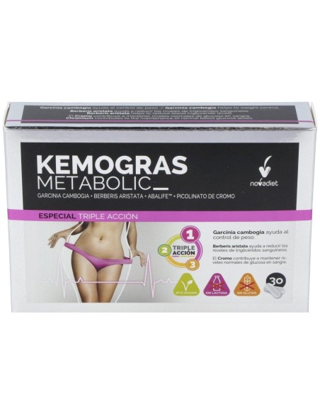 Kemogras Metabolic 30Cap. de Novadiet