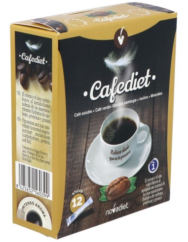 Cafediet 12Sticks de Novadiet