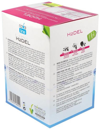 H2Del Envase de 10 sobres. de Novadiet