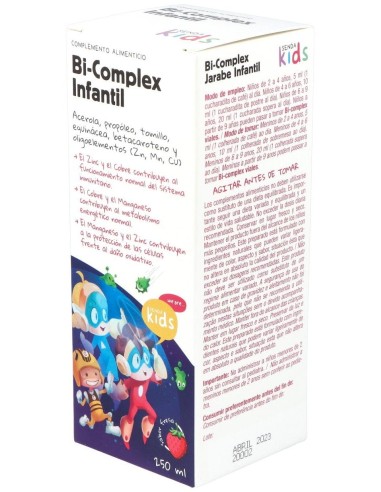 Bi Complex Infantil Jarabe 250Ml. de Herbora