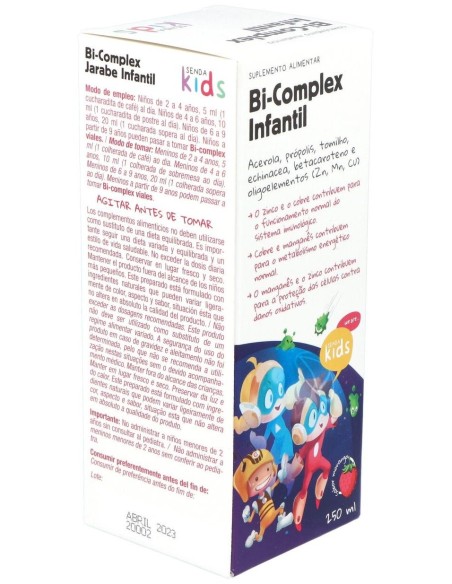Bi Complex Infantil Jarabe 250Ml. de Herbora