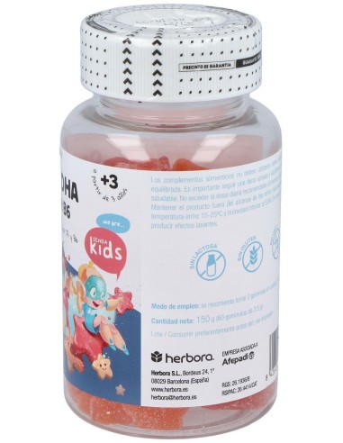 Senda Kids Omega 3 Dha Con Vit D3+Vit B6 60Gummies de Herbora