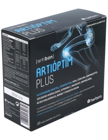 Artioptim Plus 20 Viales  de Herbora