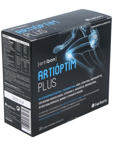 Artioptim Plus 20 Viales  de Herbora