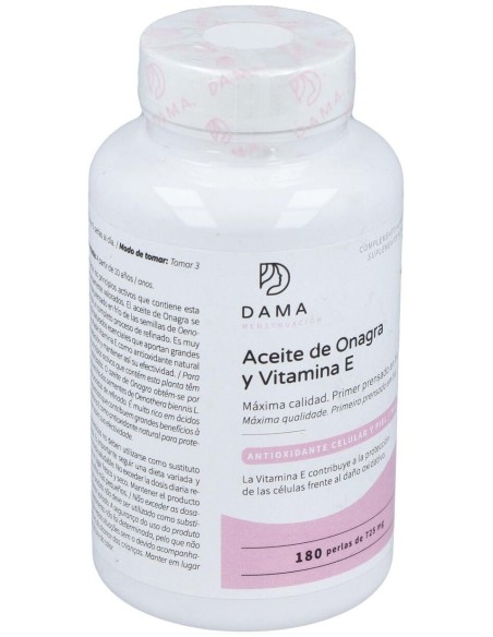Aceite De Onagra Con Vit. E 180Perlas de Herbora
