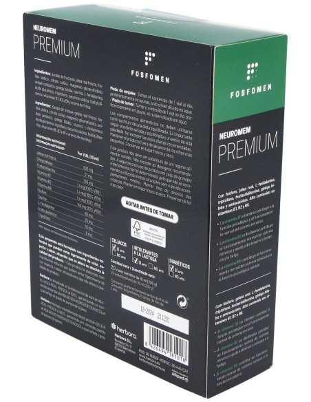 Fosfomen Neuromen Premium 20Amp. de Herbora