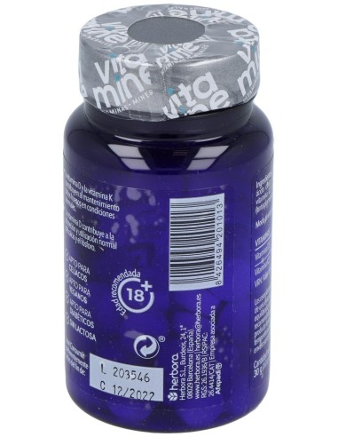 Vitamine Vitamina D3 + K2 60Comp. Mast. de Herbora