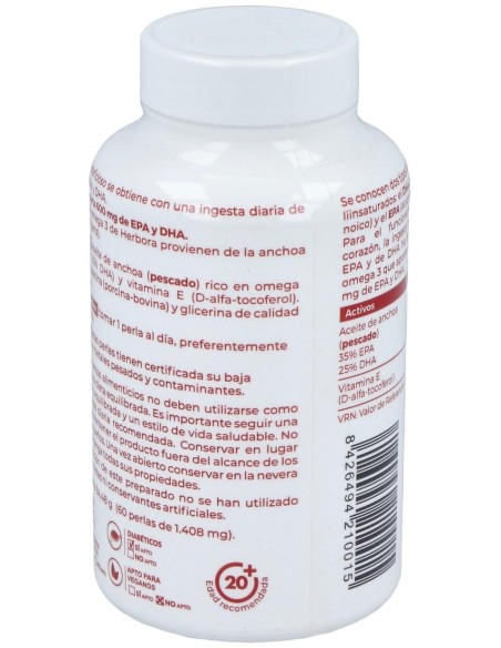 Omega 3 (Epa Y Dha) Y Vitamina E de Herbora