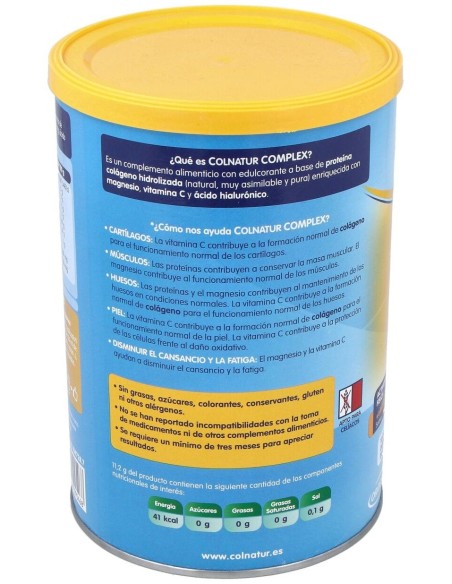 Colnatur Complex Vainilla Gourmet 330Gr. de Colnatur