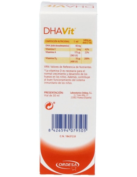 Dhavit 30Ml. de Ordesa Complementos