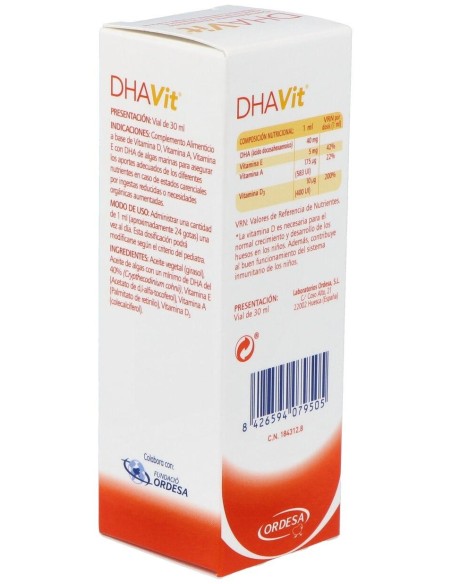 Dhavit 30Ml. de Ordesa Complementos