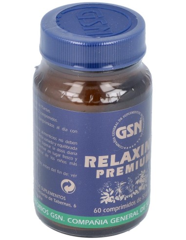 Relaxine Premium 60Comp. 550 Mg. de Gsn