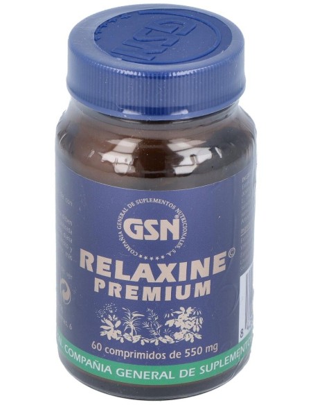 Relaxine Premium 60Comp. 550 Mg. de Gsn