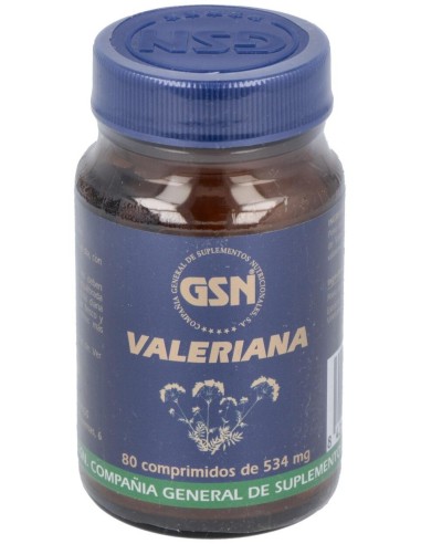 Valeriana 80Comp. de Gsn