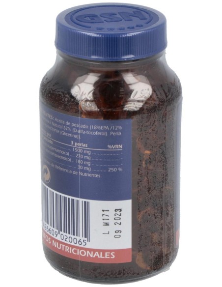 Omega 3 Aceite De Salmón 180 Perlas de GSN