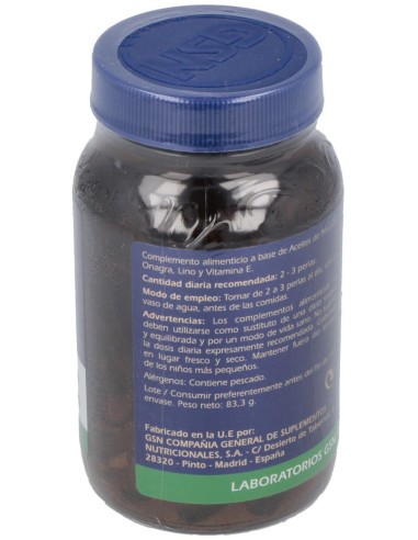 Omega 3-6-9 60 Perlas de GSN