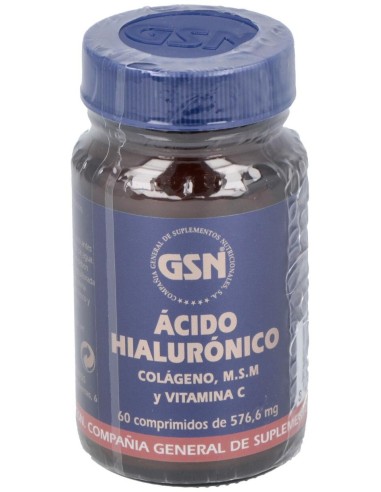 Acido Hialuronico 60Comp. de Gsn