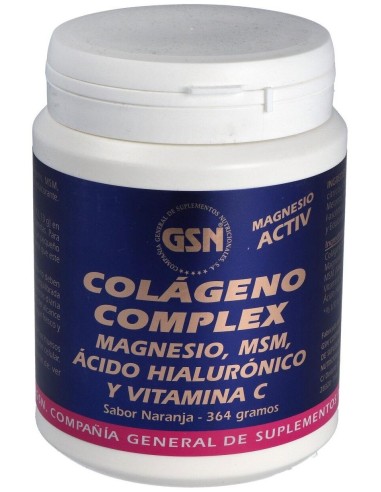 Colageno Complex 364Gr. Sabor Naranja de Gsn
