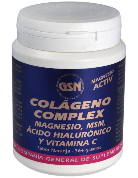 Colageno Complex 364Gr. Sabor Naranja de Gsn