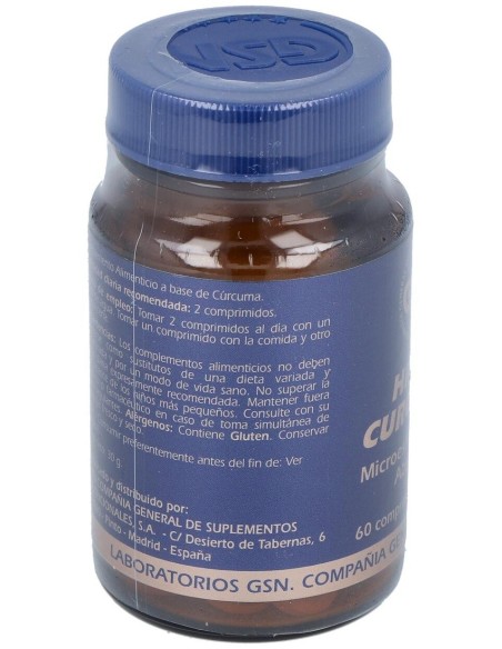 Hidro Curcumin 60Comp. de Gsn