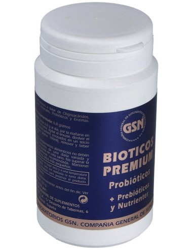 Bioticos Premium Probiotico +  Glutamina 180Gr. de Gsn