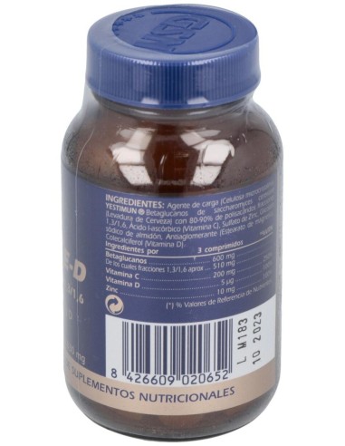 Forte D (C+D+Zinc+Betaglucano) 90Comp. de Gsn