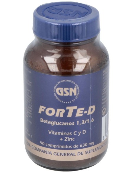 Forte D (C+D+Zinc+Betaglucano) 90Comp. de Gsn