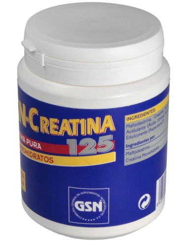 Gsn Creatina-125 (125Gr.Creat.+375 Carbohid.) 500G de Gsn