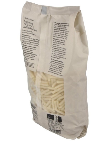 Macarrones Andino De Arroz Y Quinoa 500Gr. de Oleander