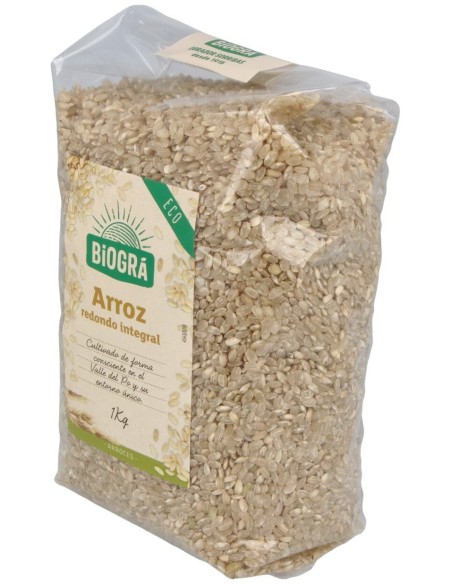 Arroz Integral Redondo 1Kg Biogra Bio de Biográ (Sorribas)