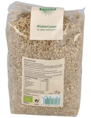 Arroz Integral Redondo 1Kg Biogra Bio de Biográ (Sorribas)