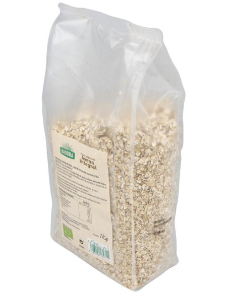 Copos De Avena Finos Integrales 1Kg. Bio de Biogra