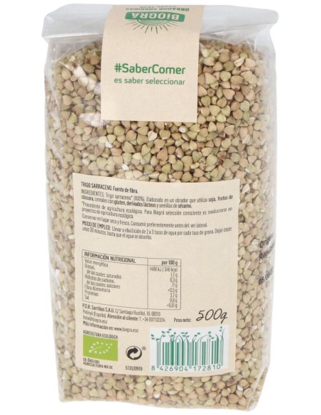 Trigo Sarraceno 500G Biogra Bio de Biográ (Sorribas)