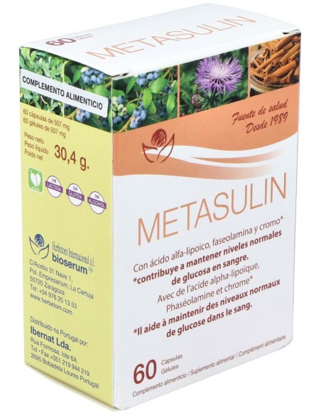 Metasulin 60Cap. de Bioserum
