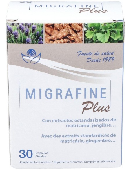 Migrafine Plus 30Cap. de Bioserum