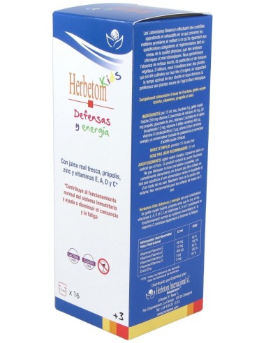 Herbetom Kids Defensas Y Energia Jarabe 250Ml. de Bioserum