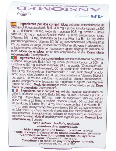 Ansiomed Mente Positiva 45Comp. de Bioserum