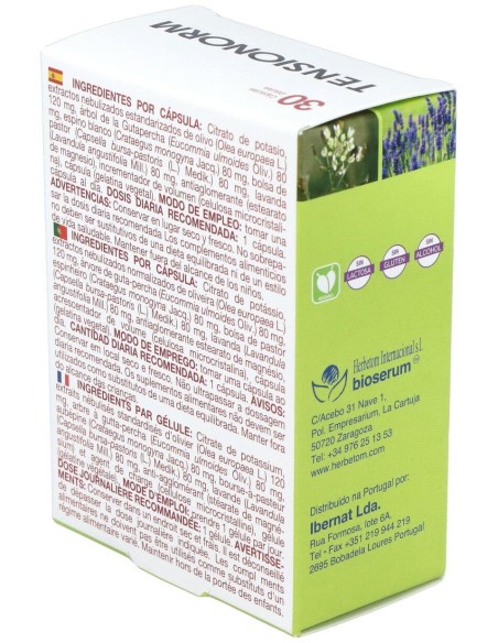Tensionorm 30Cap. de Bioserum