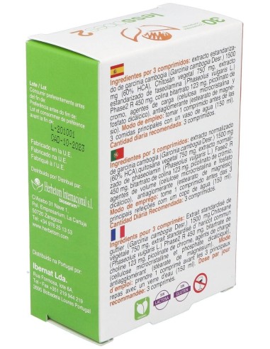 Lessobes 2 Control Calorias 30Comp. de Bioserum