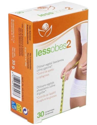 Lessobes 2 Control Calorias 30Comp. de Bioserum
