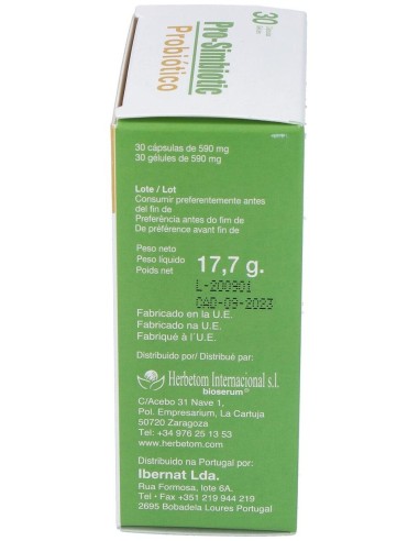 Prosimbiotic Probiotico 30Cap. de Assets Medica