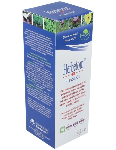Herbetom 1 Hb Hepatico 250Ml de Bioserum