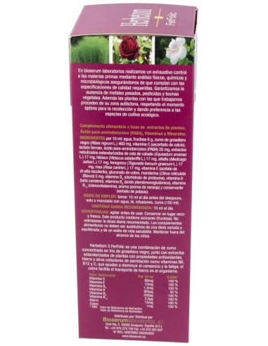 Herbetom 3 Ff Hierro 250Ml. de Bioserum