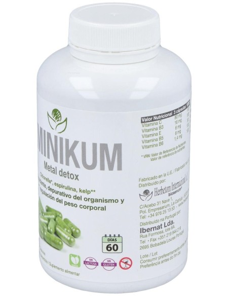 Aminikum 180 Cápsulas de Bioserum