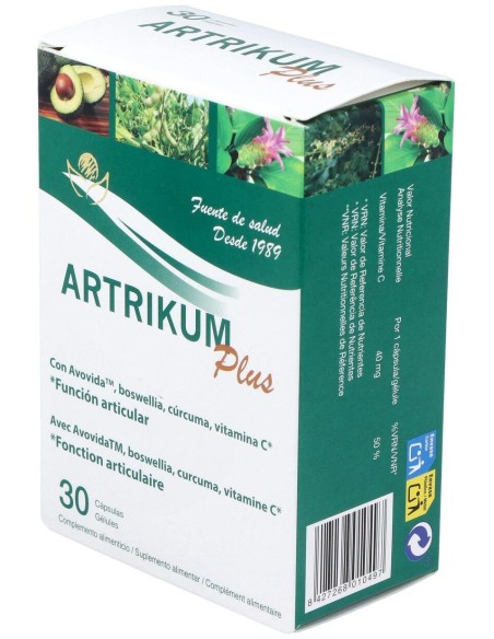 Artrikum Plus 30Cap. de Bioserum